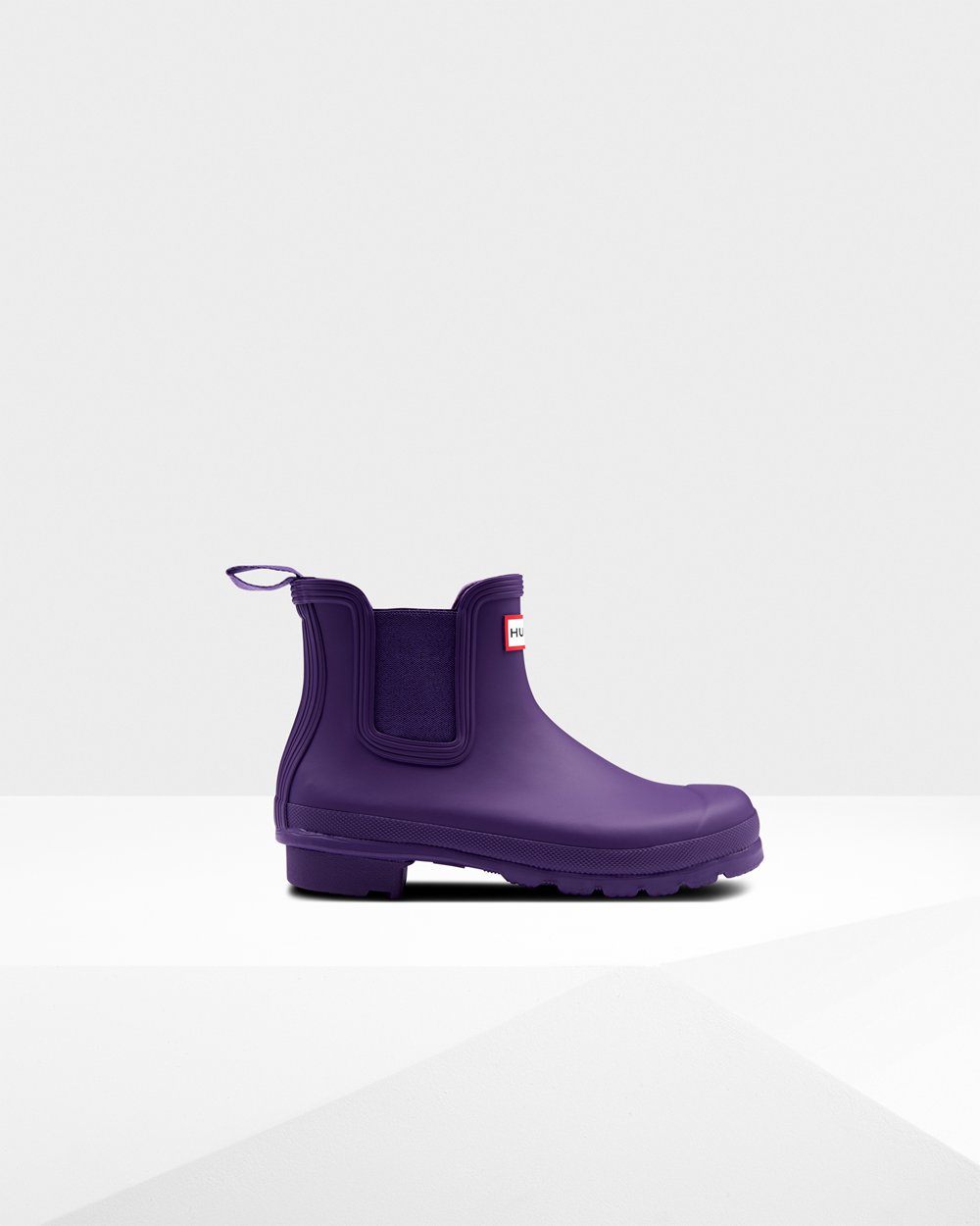 Bottes Chelsea Hunter Original Femme Bleu Violette XHLNVYA-75